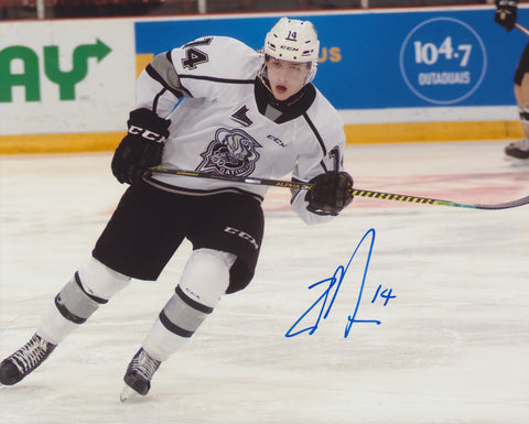 ZACH DEAN SIGNED GATINEAU OLYMPIQUES 8X10 PHOTO 2