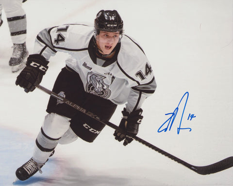 ZACH DEAN SIGNED GATINEAU OLYMPIQUES 8X10 PHOTO