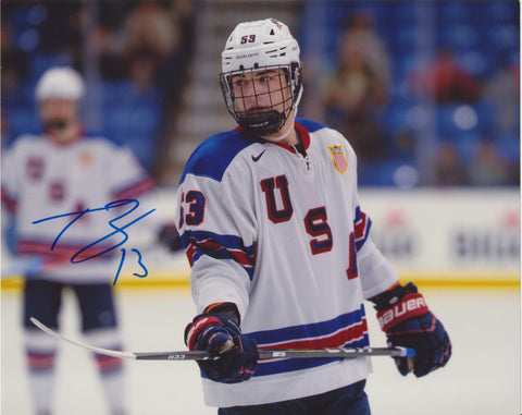 TYLER BOUCHER SIGNED TEAM USA 8X10 PHOTO 3