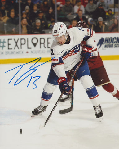 TYLER BOUCHER SIGNED TEAM USA 8X10 PHOTO