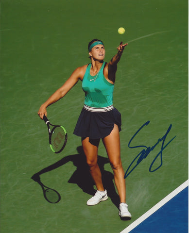 ARYNA SABALENKA SIGNED WTA TENNIS 8X10 PHOTO 2
