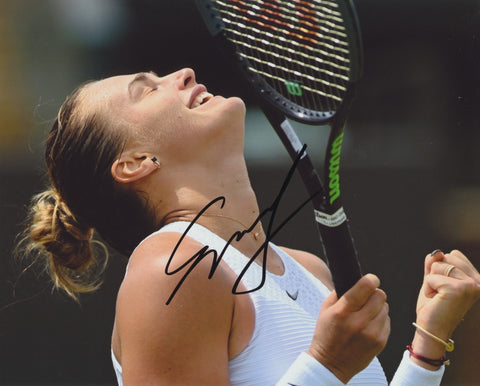 ARYNA SABALENKA SIGNED WTA TENNIS 8X10 PHOTO 4