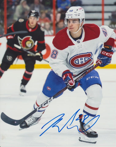 FILIP MESAR SIGNED MONTREAL CANADIENS 8X10 PHOTO