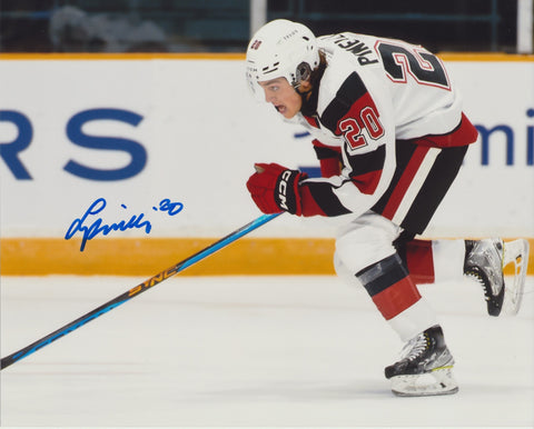 LUCA PINELLI SIGNED OTTAWA 67'S 8X10 PHOTO