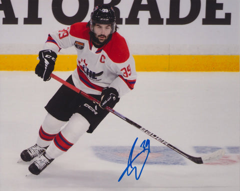 COLBY BARLOW SIGNED CHL TOP PROSPECTS GAME 8X10 PHOTO
