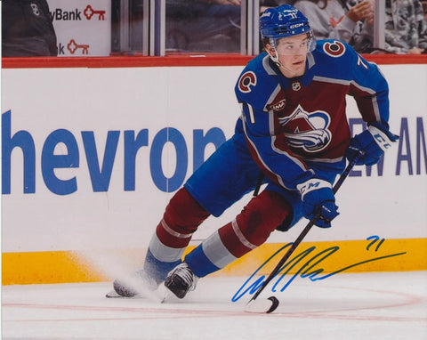 CALUM RITCHIE SIGNED COLORADO AVALANCHE 8X10 PHOTO