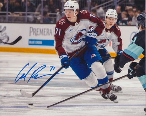 CALUM RITCHIE SIGNED COLORADO AVALANCHE 8X10 PHOTO 2