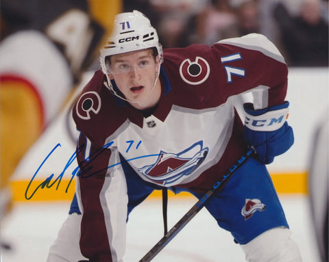 CALUM RITCHIE SIGNED COLORADO AVALANCHE 8X10 PHOTO 3