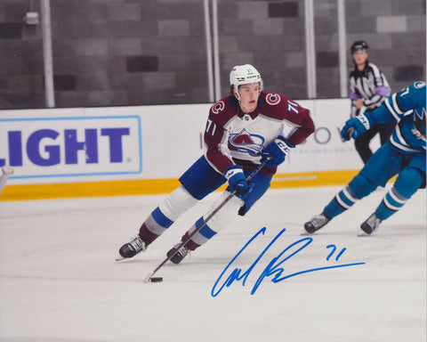 CALUM RITCHIE SIGNED COLORADO AVALANCHE 8X10 PHOTO 4