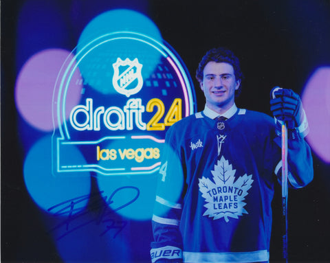 BEN DANFORD SIGNED TORONTO MAPLE LEAFS 8X10 PHOTO