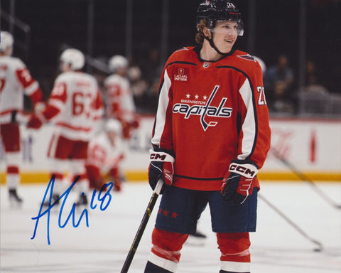 ANDREW CRISTALL SIGNED WASHINGTON CAPITALS 8X10 PHOTO