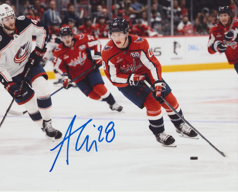 ANDREW CRISTALL SIGNED WASHINGTON CAPITALS 8X10 PHOTO 2