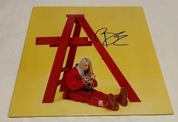 BILLIE EILISH SIGNED DON'T SMILE AT ME VINYL RECORD JSA – Overtime