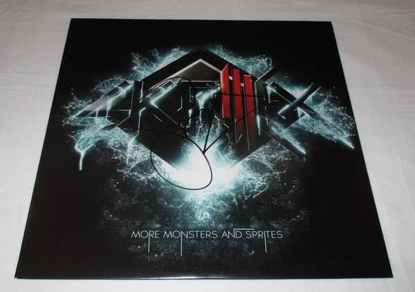 skrillex more monsters and sprites SKRILLEX SIGNED MORE SCARY MONSTERS AND SPRITES VINYL RECORD