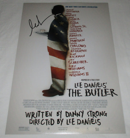 LEE DANIELS SIGNED THE BUTLER 12X18 MOVIE POSTER