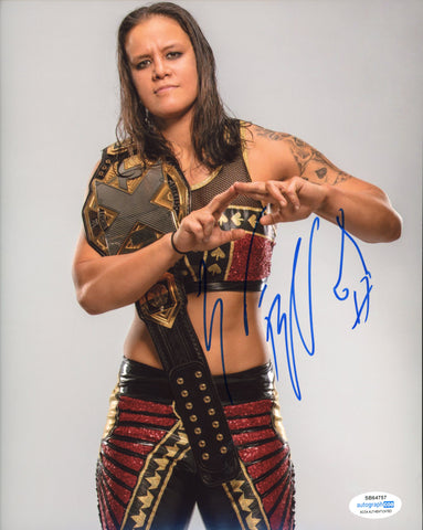 SHAYNA BASZLER SIGNED WWE 8X10 PHOTO 2 ACOA