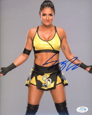 SONYA DEVILLE SIGNED WWE 8X10 PHOTO 4 ACOA