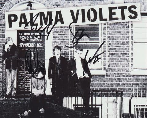 PALMA VIOLETS SIGNED 8X10 PHOTO 2