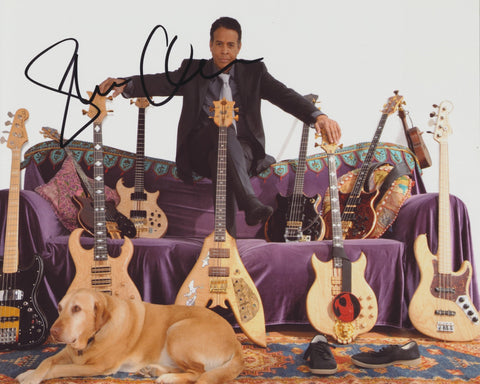 STANLEY CLARKE SIGNED 8X10 PHOTO