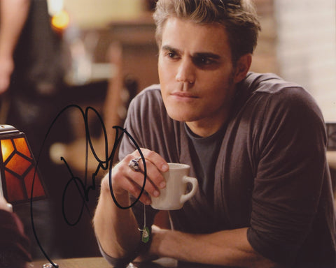 PAUL WESLEY SIGNED VAMPIRE DIARIES 8X10 PHOTO 2