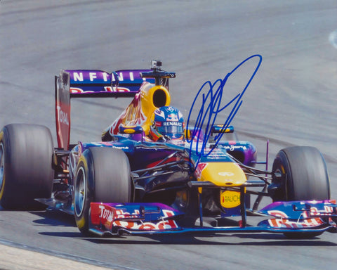 DANIEL RICCIARDO SIGNED INFINITI RED BULL RACING F1 FORMULA 1 8X10 PHOTO 5