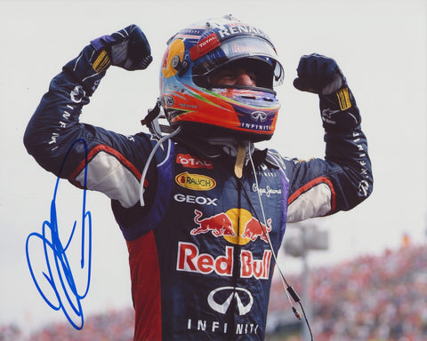 DANIEL RICCIARDO SIGNED INFINITI RED BULL RACING F1 FORMULA 1 8X10 PHOTO 6