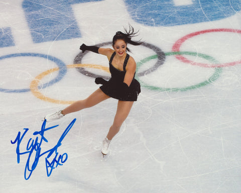 KAETLYN OSMOND SIGNED 2014 OLYMPIC FIGURE SKATING 8X10 PHOTO 2