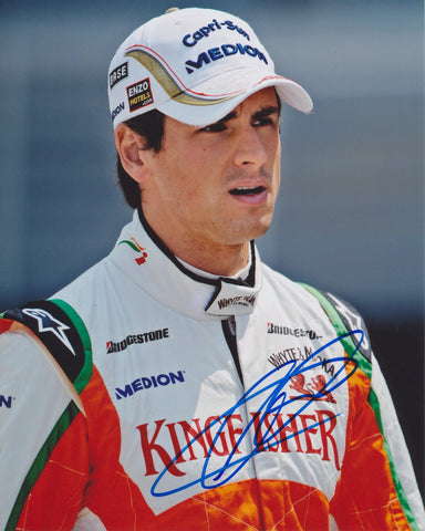 ADRIAN SUTIL SIGNED FORCE INDIA F1 FORMULA 1 8X10 PHOTO 2