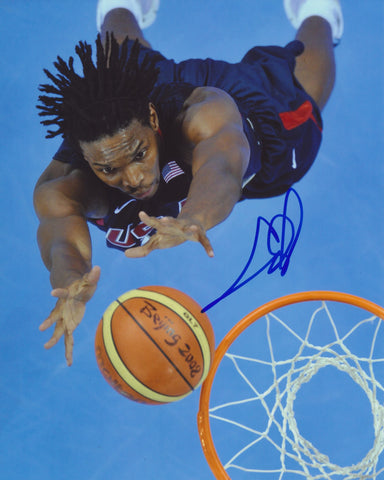 CHRIS BOSH SIGNED TEAM USA 2008 OLYMPICS 8X10 PHOTO 2