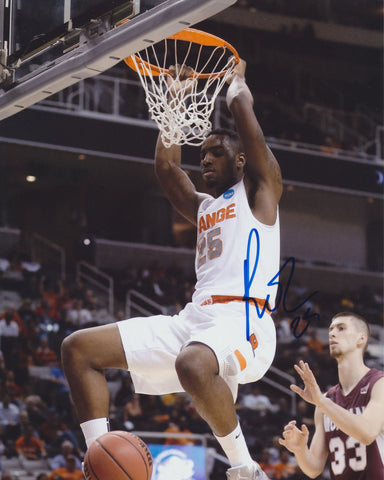 RAKEEM CHRISTMAS SIGNED SYRACUSE ORANGE 8X10 PHOTO