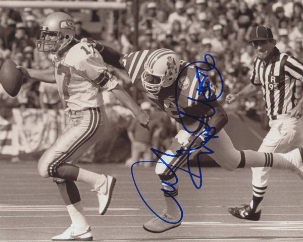 Andre Tippett Signed Patriots 8x10 Photo Inscribed Best Wishes