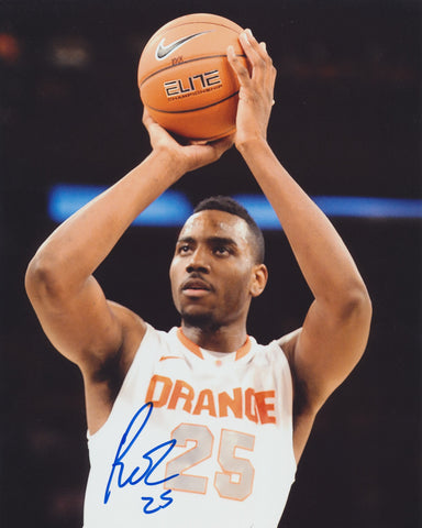 RAKEEM CHRISTMAS SIGNED SYRACUSE ORANGE 8X10 PHOTO 3