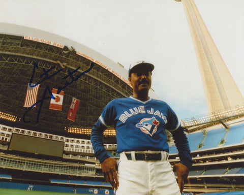 CITO GASTON SIGNED TORONTO BLUE JAYS 8X10 PHOTO