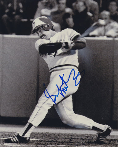 BUCK MARTINEZ SIGNED TORONTO BLUE JAYS 8X10 PHOTO 2