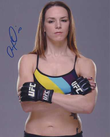 ALEXIS DAVIS SIGNED UFC 8X10 PHOTO 3