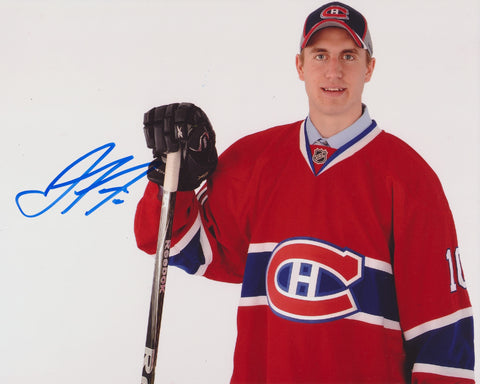 JARED TINORDI SIGNED MONTREAL CANADIENS 8X10 PHOTO