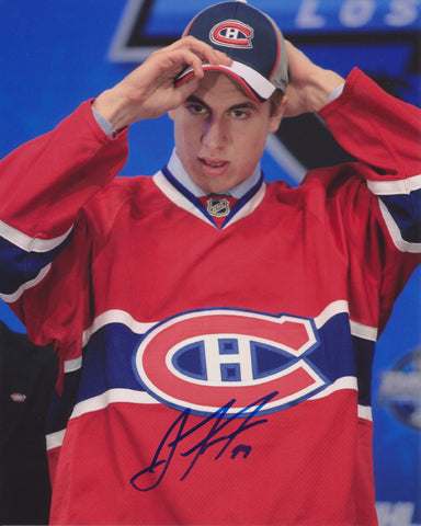 JARED TINORDI SIGNED MONTREAL CANADIENS 8X10 PHOTO 2