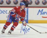 DAVID DESHARNAIS SIGNED MONTREAL CANADIENS 8X10 PHOTO