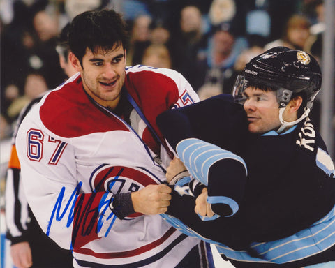 MAX PACIORETTY SIGNED MONTREAL CANADIENS 8X10 PHOTO