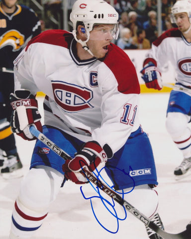 SAKU KOIVU SIGNED MONTREAL CANADIENS 8X10 PHOTO