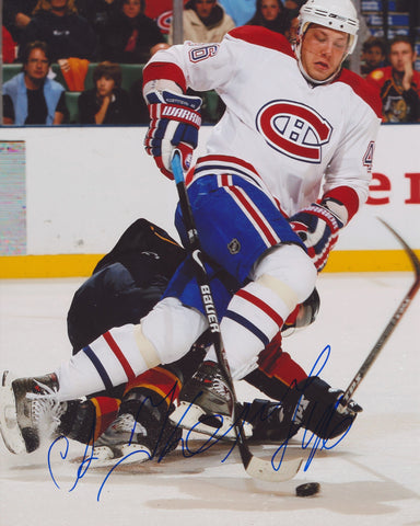 ANDREI KOSTITSYN SIGNED MONTREAL CANADIENS 8X10 PHOTO