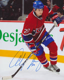 COLBY ARMSTRONG SIGNED MONTREAL CANADIENS 8X10 PHOTO