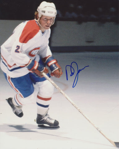 DOUG JARVIS SIGNED MONTREAL CANADIENS 8X10 PHOTO