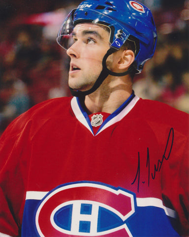 LOUIS LEBLANC SIGNED MONTREAL CANADIENS 8X10 PHOTO 2