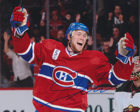 JIRI SEKAC SIGNED MONTREAL CANADIENS 8X10 PHOTO 2