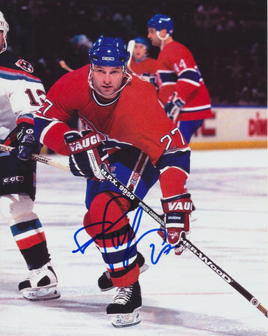 SHAYNE CORSON SIGNED MONTREAL CANADIENS 8X10 PHOTO 3