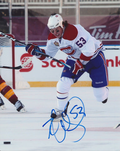 RYAN WHITE SIGNED MONTREAL CANADIENS 8X10 PHOTO 4