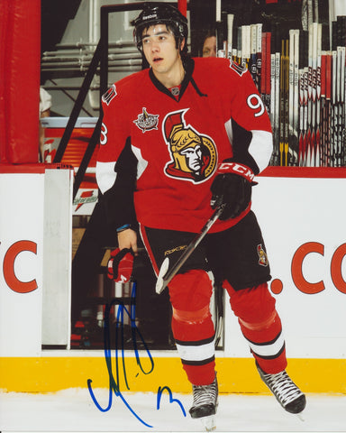 MIKA ZIBANEJAD SIGNED OTTAWA SENATORS 8X10 PHOTO 3