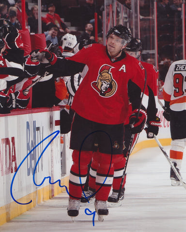 MILAN MICHALEK SIGNED OTTAWA SENATORS 8X10 PHOTO