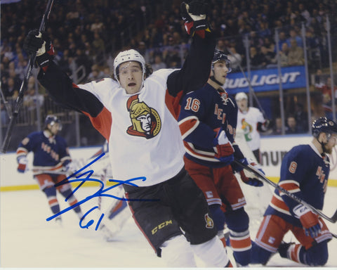 MARK STONE SIGNED OTTAWA SENATORS 8X10 PHOTO 2